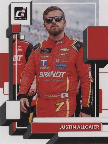 2023 Panini Donruss NASCAR - Justin Allgaier #72