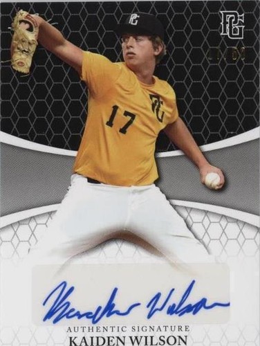 2022 Leaf Perfect Game National Showcase - Kaiden Wilson #BA-KW1