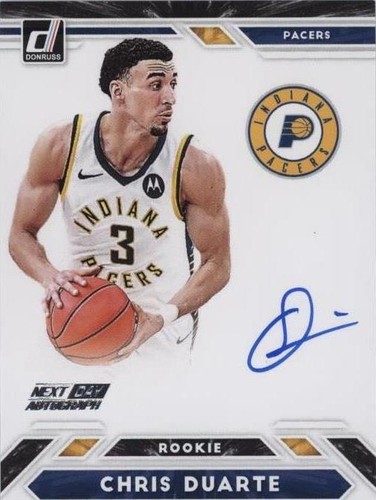 2021-22 Panini Donruss - Chris Duarte #ND-CDT
