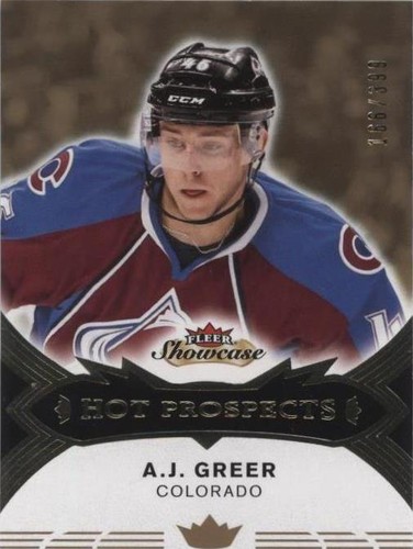 2016-17 Upper Deck Fleer Showcase - A.J. Greer #112