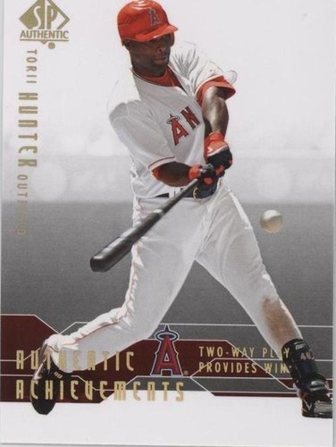 2008 SP Authentic - Torii Hunter #AA-32