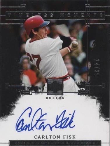 2024 Panini Impeccable - Carlton Fisk #TMS-CF
