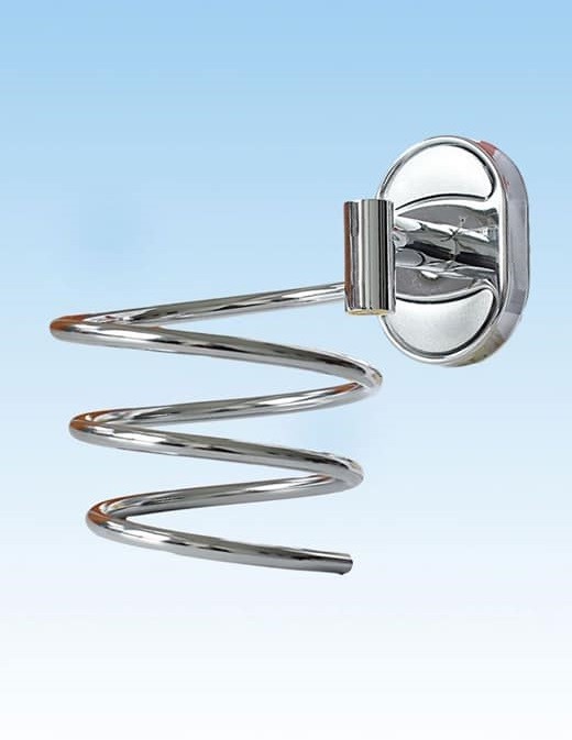 Porta Phon Asciugacapelli Moderno Fissaggio a Parete Bagno Oval dfh