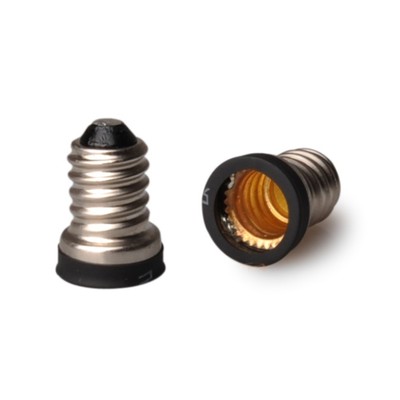 1/5PC E14 To E12/E17/E27/E27A Base Socket Adapter Converter LED Lampholder Bulbs