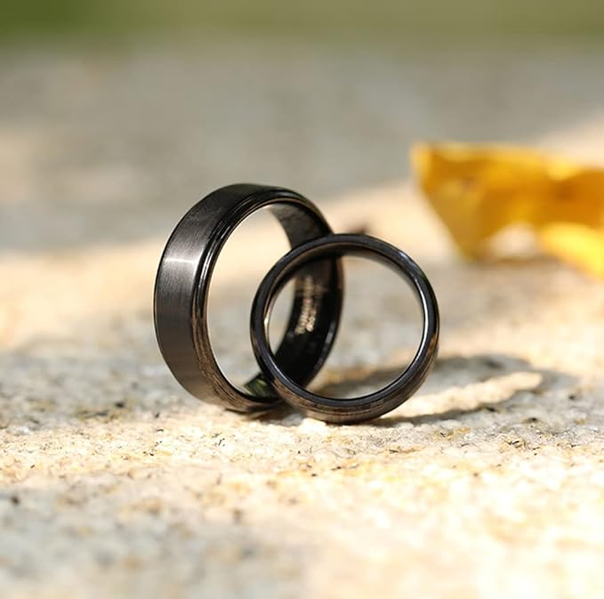 Tungsten Carbide Wedding Band Ring Brushed Silver Mens Jewelry Size 5-17 + Half