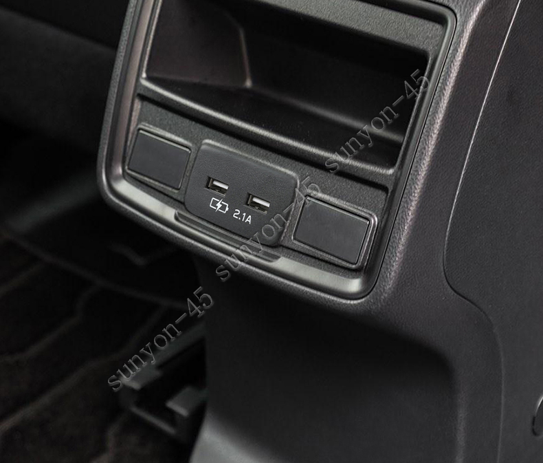 For Subaru Forester 20192021 rear USB Charging install Point 2 Ports 2
