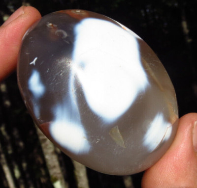 ORCA AGATE POLISHED HEALING WAVES OF THE WHALE CRYSTAL PALMSTONE MADAGASCAR *3