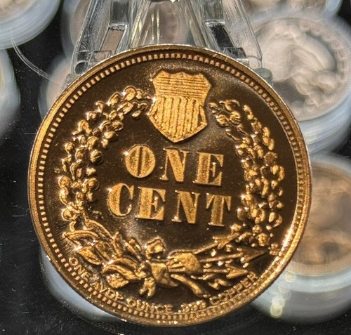 LOT OF 100 X 1 OZ 1877 Indian Head Cent * 1 OZ FINE COPPER ROUND BULLION LOT 100