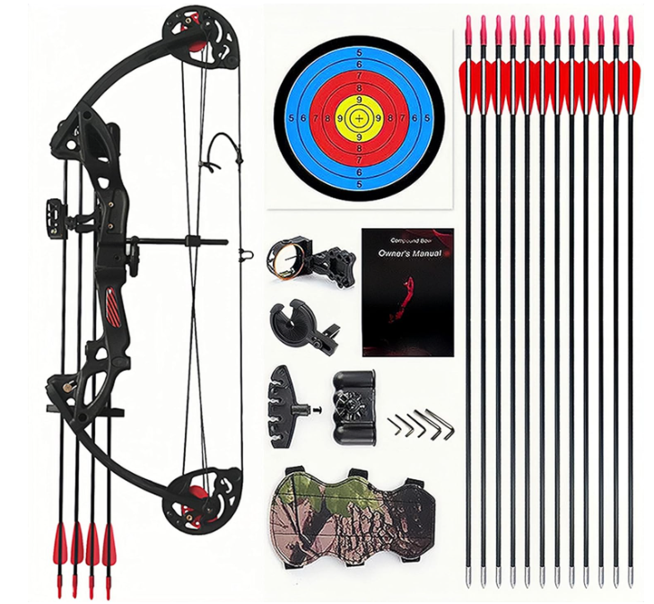 Compound Bow and Archery Sets - Right Hand Archery Compound Bows, for Beginner