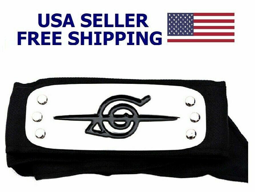 Kid Children Anime Naruto Leaf Ninja Headband Cosplay Costume Accessories For Sale Online Ebay