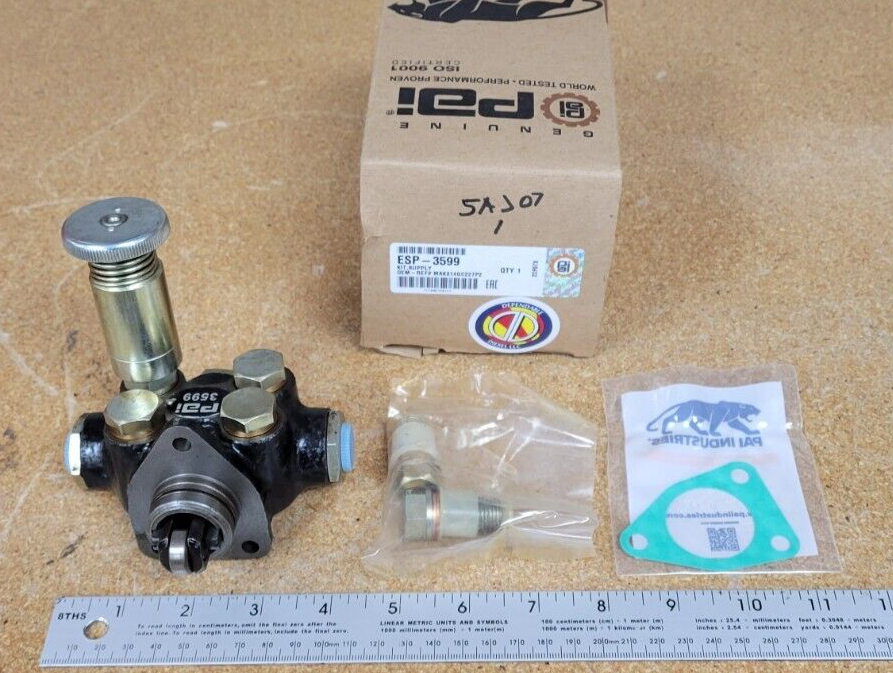 Fuel Supply Pump 4 Valve for Mack E6 PAI # ESP-3599 Ref Fuel Supply Pump 4 Valve for Mack E6 PAI # ESP-3599 Ref