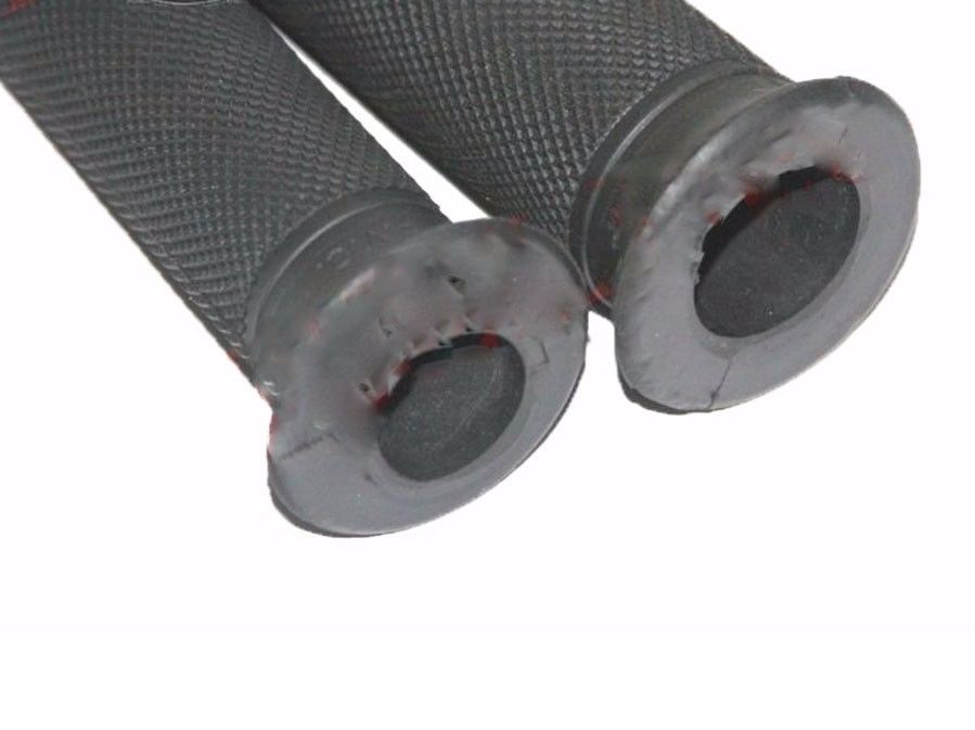 Pair Rubber Made Black Handlebar Grip Jawa Babetta Models 7/8" Scooter 