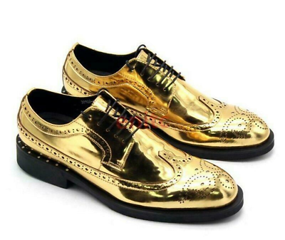 Gold oxfords store mens