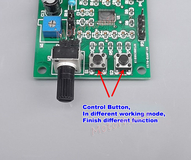 DC 5V-12V Multi-function Mini Stepper Motor Driver Board Speed Controller Module