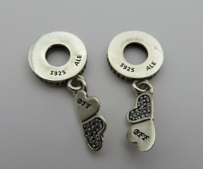 Silver dangle charms clearance