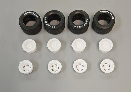 MPC 1/25 RAT TRAP VEGA MODIFIED WIDE RIMS AND LETTERED GOODYEAR TIRES