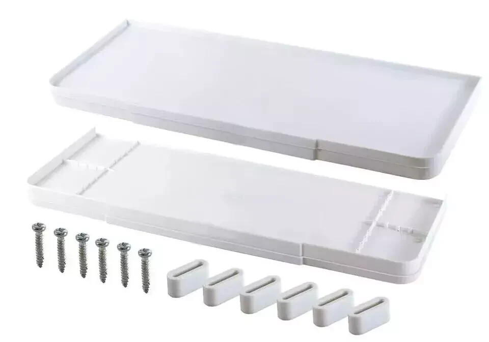 Toilet Tank Cover Universal Lid Replacement Bowl Cover White Adjustable NEW