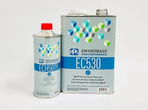 Ec530 Ppg Envirobase 1 Gallon, Ech5075  1 Quart Standard Hardener. FREE SHIPPING