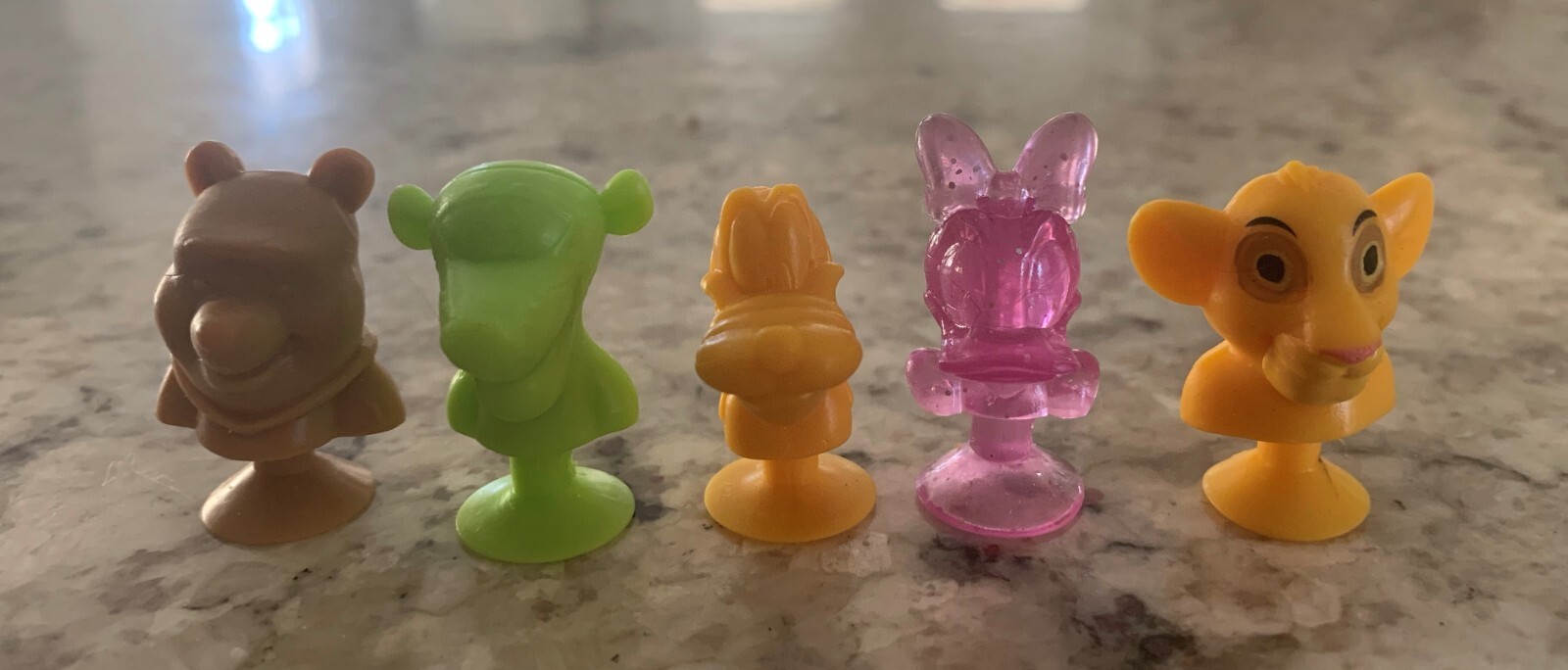 Lot of 5 Disney Micropopz Micro Popz Winnie Pooh Tiger