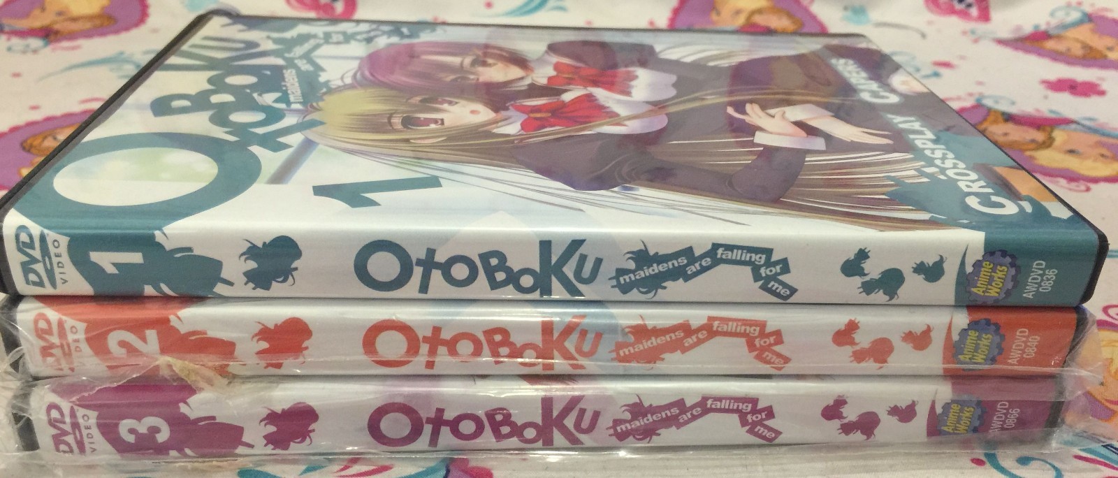 Anime DVD Lot - Otoboku: Maidens Are Falling For Me Vol.1,2,3
