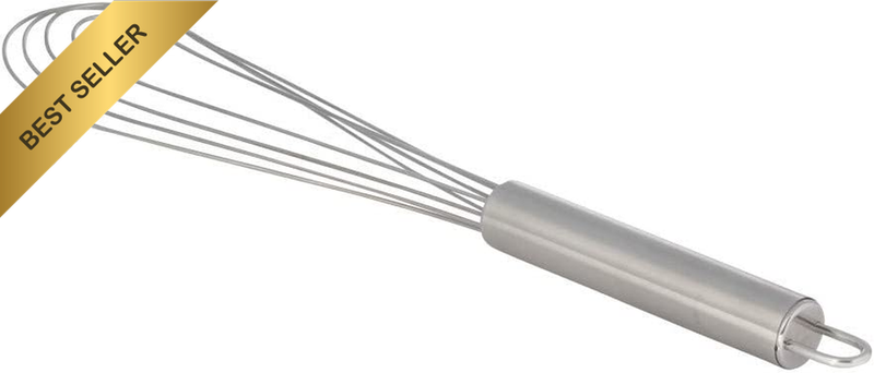 Flat Wire Stainless Steel Whisk, Silver, 98500 1 Cm*7 Cm 4 Cm