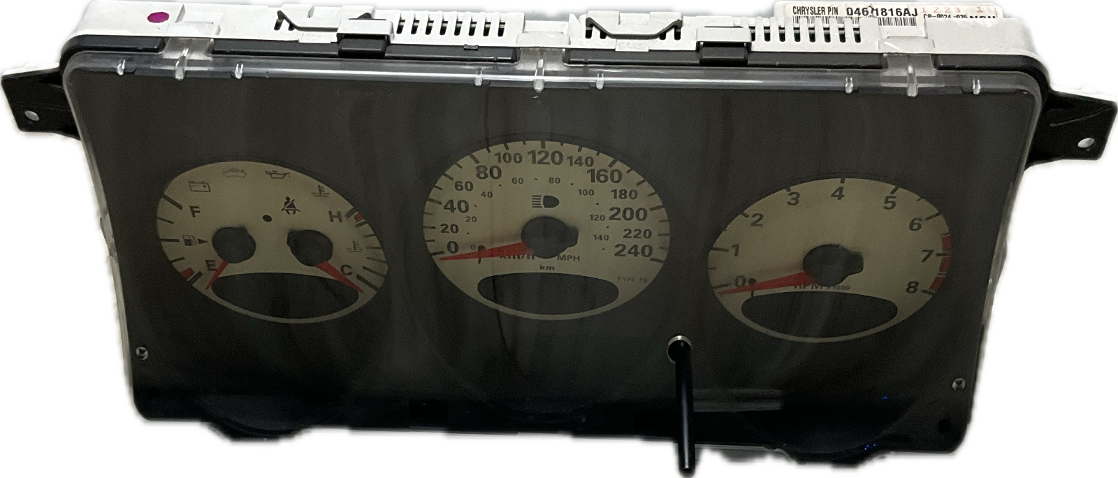 Quadro strumenti cruscotto CHRYSLER PT CRUISER codice ricambio: 04671816AJ