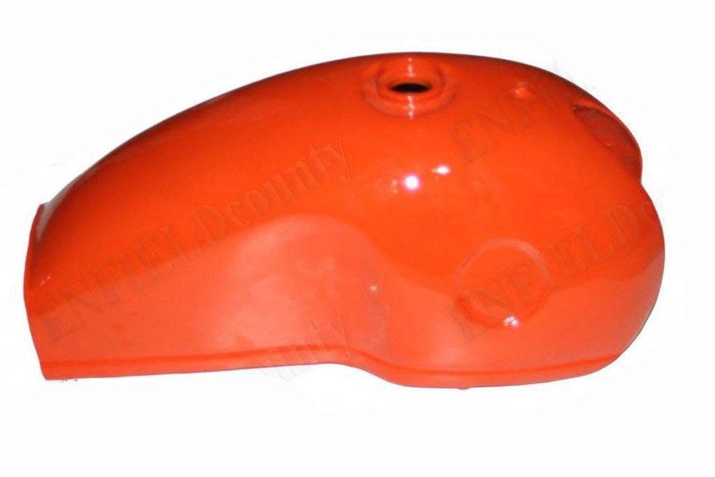 Benelli Mojave Cafe Racer 260 360 Orange Painted Gas Petrol Fuel Tank 