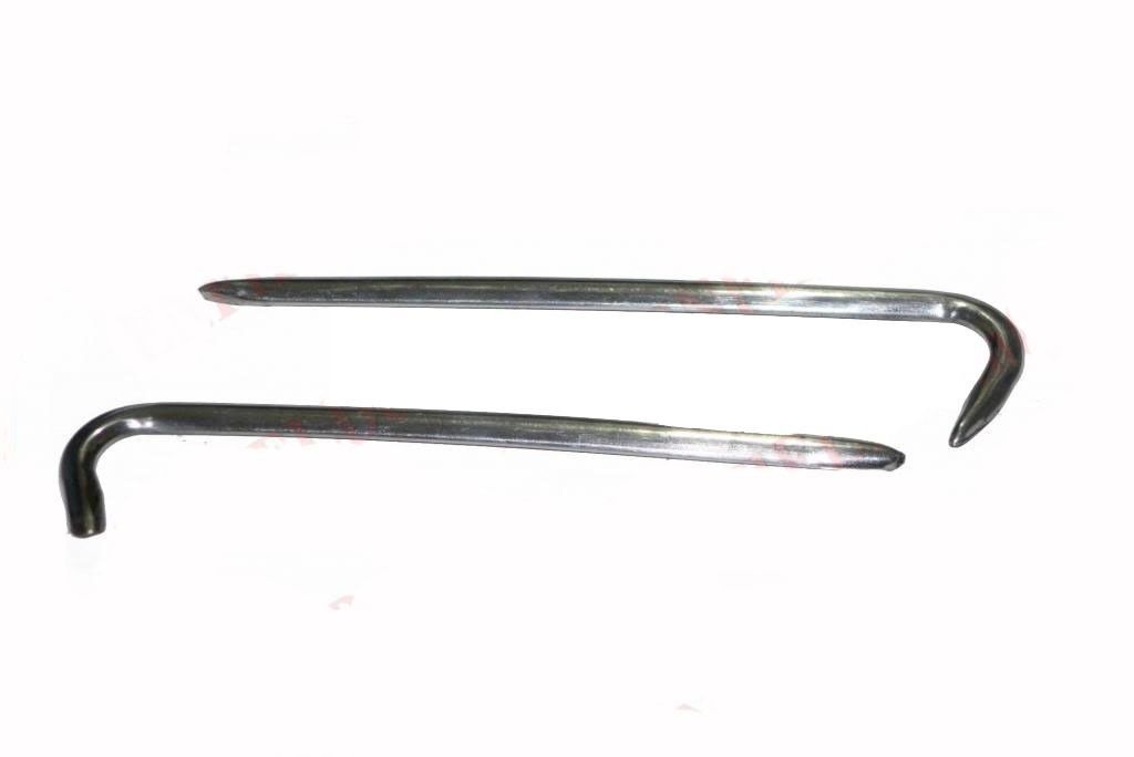 Aluminium Polished Front Mudgard Trim Set Vespa VBB VNA VNB T4  Scooter  