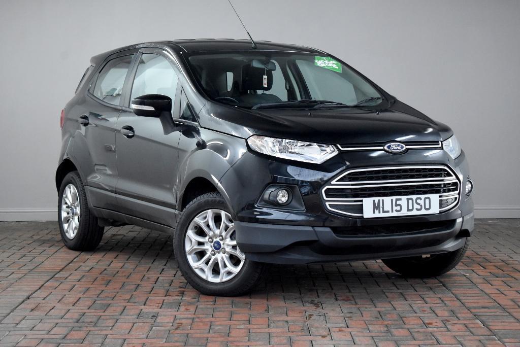 FORD ECOSPORT 1.5 Zetec 5dr [Parking Sensors, Bluetooth, SYNC] (black) 2015 in Winsford