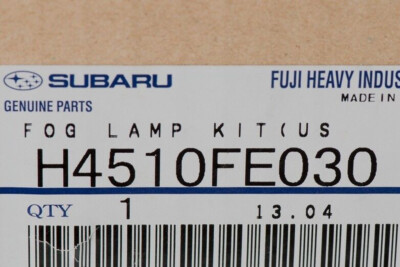 2006-2007 Subaru Impreza Fog Light Lamp Kit OEM NEW H4510FE030