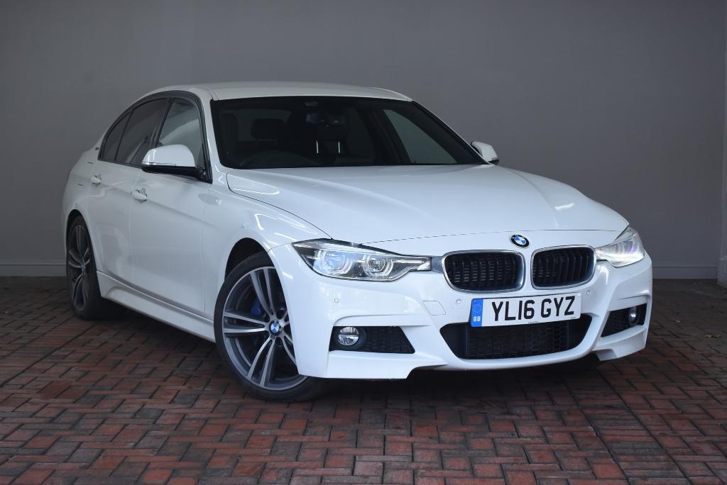 BMW 3 SERIES 330E M SPORT 4DR STEP AUTO (white) 2016 in Winsford