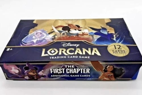 Disney Loracana The First Chapter 10箱セット Disney Lorcana: The First Chapter Gift Set (4 Packs 12 Cards