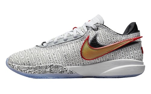 Nike Lebron 20 XX The Debut White Gold Black DJ5423-100