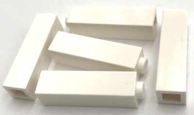 Lego 5 New White Bricks Building Blocks 1 x 1 x 3 Pieces