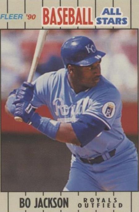 Fleer Baseball All Stars 1990 - Bo Jackson #20
