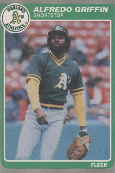 Actualización Fleer 1985 - Alfredo Griffin #U-47