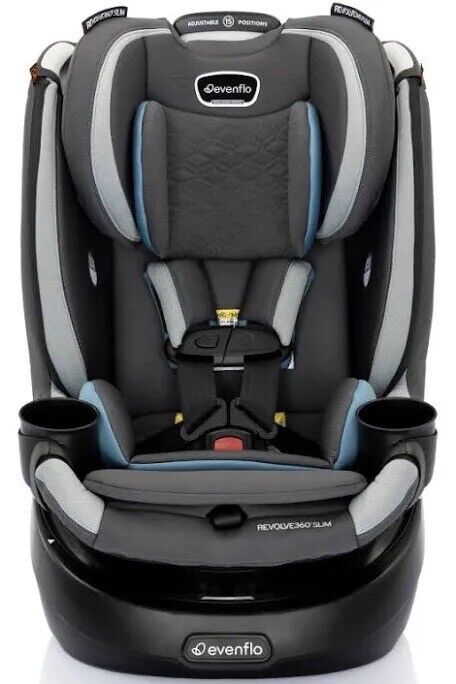 Evenflo Revolve360 Slim 2-in-1 Rotational Car Seat with Quick Clean Cover - Stow