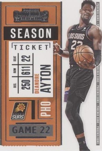 2020-21 Panini Contenders - Deandre Ayton #16