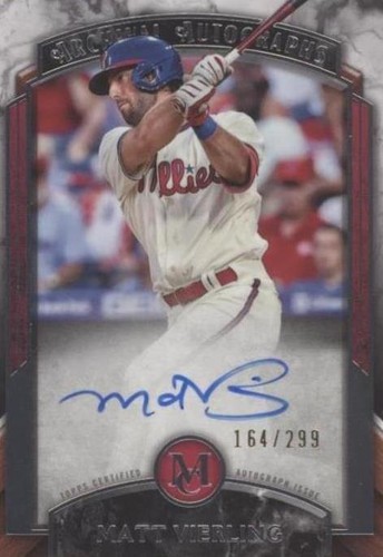 2022 Topps Museum Collection - Matt Vierling #AA-MV