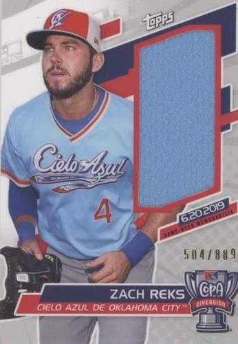 2020 Topps Pro Debut - Zach Reks #COR-ZR
