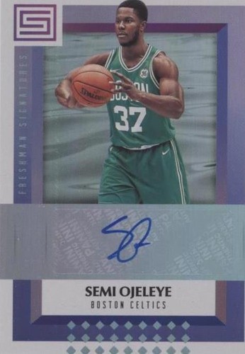 2017-18 Panini Status - Semi Ojeleye #FS-SOW