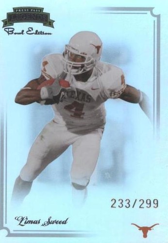 2008 Press Pass Legends Bowl Edition Limas Sweed #86