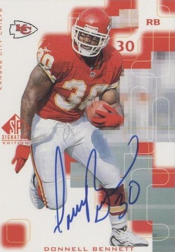 1999 SP Signature Edition Donnell Bennett #DB