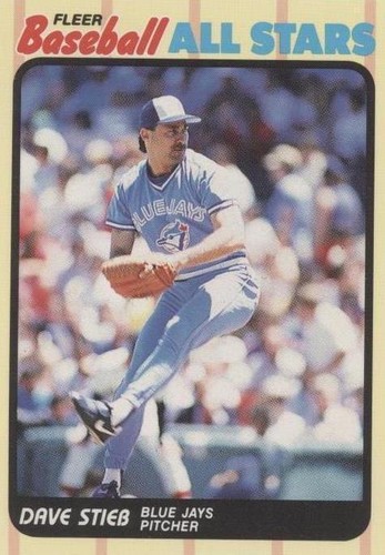 1989 Fleer Baseball All Stars - Dave Stieb #40