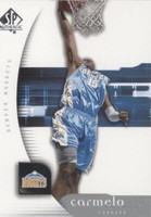 2005-06 SP Authentic - Carmelo Anthony #20
