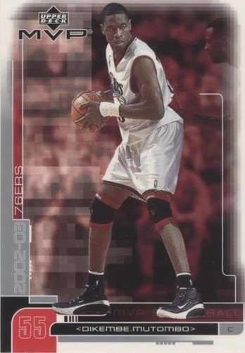 2002-03 Upper Deck MVP - Dikembe Mutombo #131