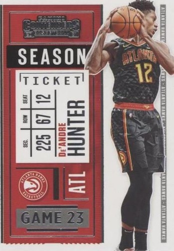 2020-21 Panini Contenders - De'Andre Hunter #24