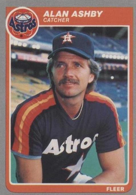 Fleer 1985 - Alan Ashby #343