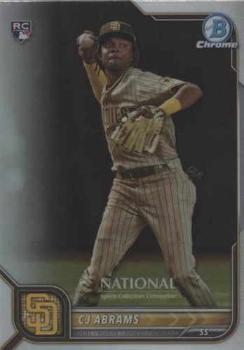 2022 Topps NSCC National Convention - C.J. Abrams #NSCC-CA