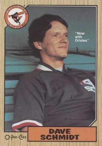 1987 O-Pee-Chee - Dave Schmidt #372